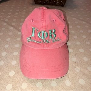 Gamma Phi Beta Coral Ball Cap